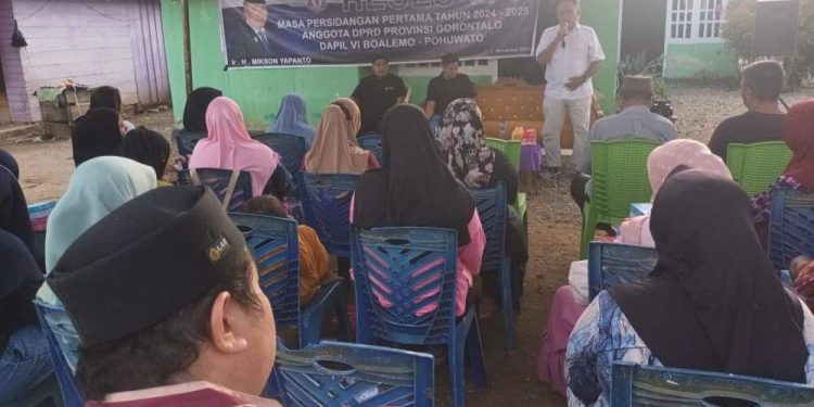 15 Tahun Tak Pernah Dikunjungi Anggota DPRD Provinsi, Mikson Catat Sejarah di Desa Popayato