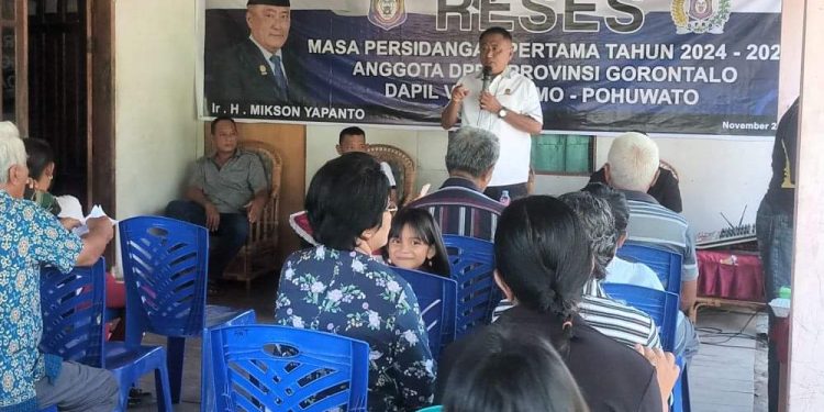 Serap Aspirasi Warga Desa Londoun, Mikson Yapanto: Akan Saya Perjuangkan Hingga Ke Tingkat Provinsi
