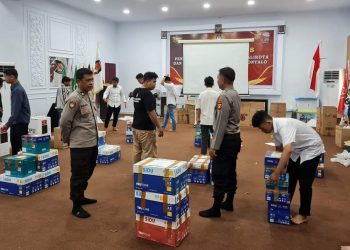 Polresta Gorontalo Kota Jamin Keamanan Distribusi Logistik Pilkada 2024