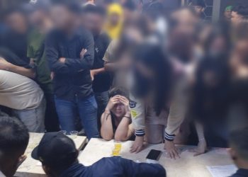 Razia Narkoba di Klub Malam, Ratusan Pengunjung Dites Urine Polda Gorontalo