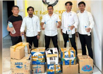 Jelang Pilkada, Polres Gorontalo Berhasil Sita Ratusan Botol Miras