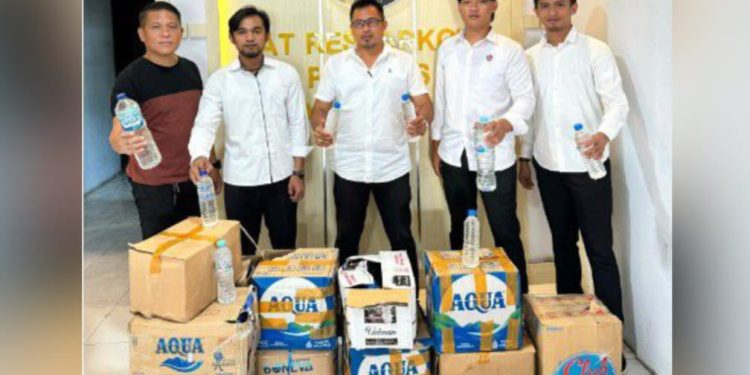 Jelang Pilkada, Polres Gorontalo Berhasil Sita Ratusan Botol Miras