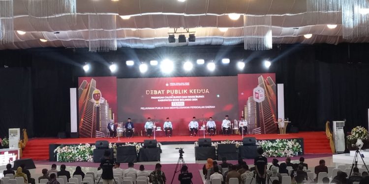 KPU Bone Bolango Sukses Gelar Debat Kedua Pilkada 2024