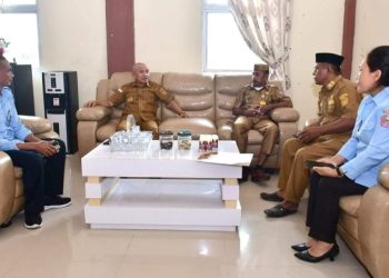 Persoalan Air Keruh Di Kecamatan Popayato, Bupati Pohuwato Rapat Bersama PDAM Moolango