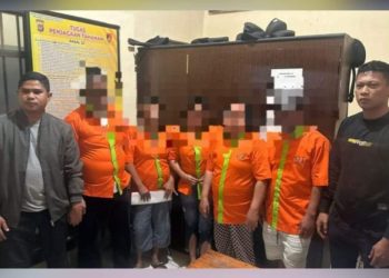 Polres Gorontalo Kota Gerebek Rumah Judi, Lima Orang Diamankan