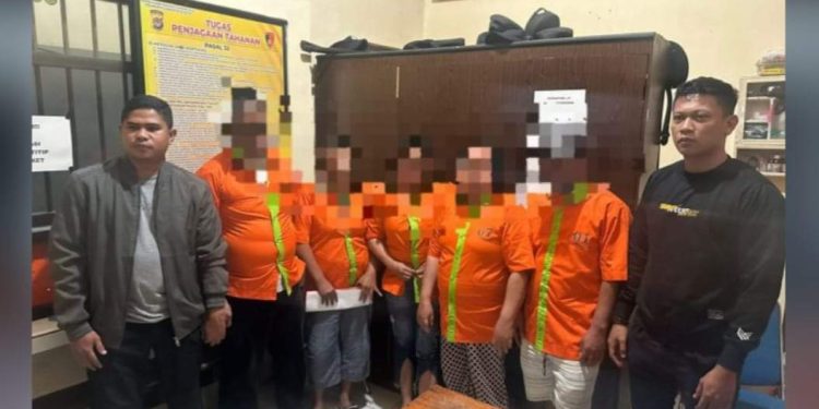 Polres Gorontalo Kota Gerebek Rumah Judi, Lima Orang Diamankan