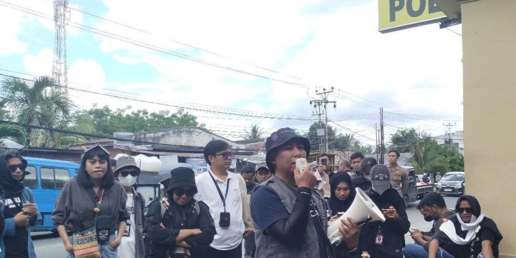 Kado Polda Gorontalo Diakhir Tahun Bagi Jurnalis