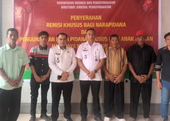 Narapidana Lapas Pohuwato Terima Remisi Natal Tahun 2024