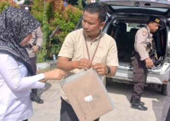 Bawaslu Pohuwato Awasi Ketat Pergeseran Logistik Pilgub Gorontalo