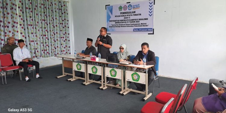 Mahasiswa KKN-T UNIPO Siap Bawa Terobosan di 6 Desa Botumoito dan Mananggu