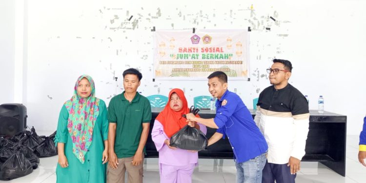 KT Pohuwato Tingkatkan Kesejahteraan Masyarakat Lewat Bakti Sosial Jum’at Berkah