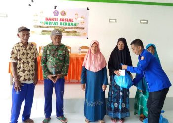 Aksi Kemanusiaan Kembali Digelar, Penambang Lokal dan Karang Taruna Pohuwato Sentuh Masyarakat Bulangita