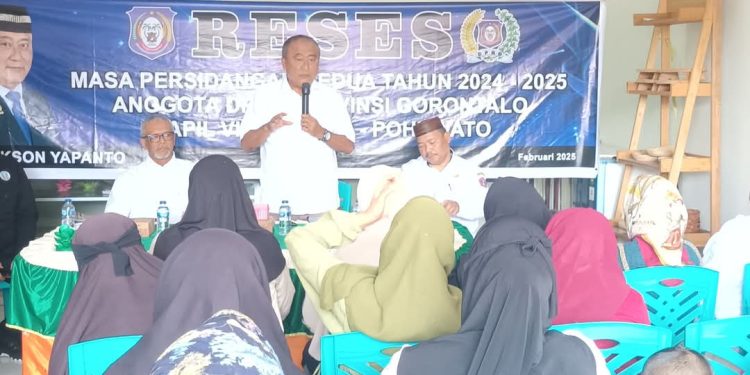 Reses DPRD Provinsi Gorontalo: Mikson Janji Perjuangkan Akses Pasar Luas untuk UMKM