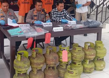 Polisi Tangkap Pencuri 15 Tabung Gas di Pohuwato, Hasilnya untuk Judi