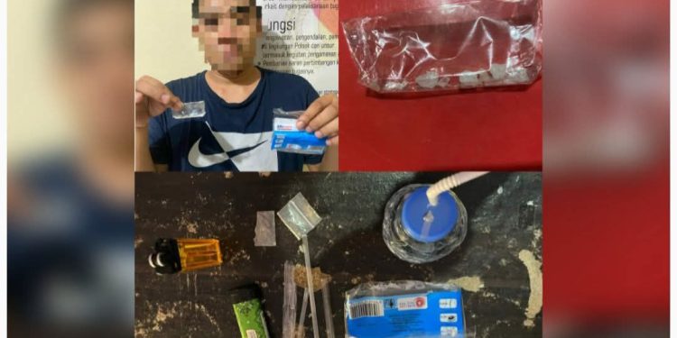 Polisi Amankan Pria Asal Sulut Miliki Sabu di Kota Gorontalo