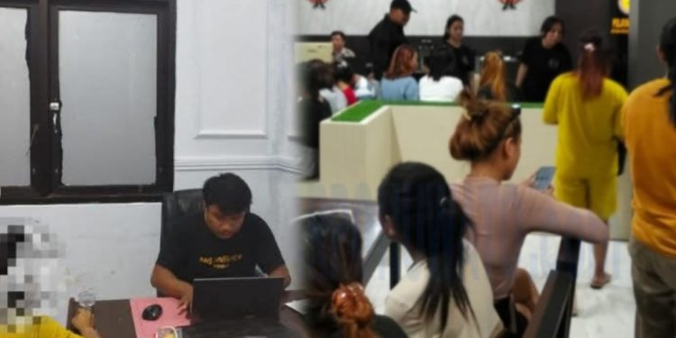 Razia Malam di Pohon Cinta: 12 Wanita Tanpa Identitas dan 3 Anak di Bawah Umur Diamankan