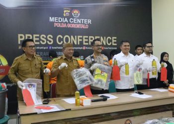 Polda Gorontalo Ungkap Kasus Minyak Goreng Oplosan, 9 Ton Barang Bukti Disita