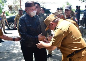 Dukungan Penuh! Jajaran Pemda Pohuwato Sambut Kedatangan Bupati Saipul