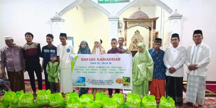 BJA Group Gelar Safari Ramadhan : Santuni Anak Yatim di 15 Desa