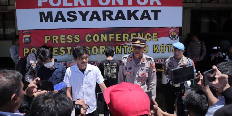Polresta Gorontalo Kota Tetapkan 3 Tersangka Kasus Sabu, ini Kronologinya!