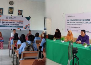 Dekan FIKOM Universitas Pohuwato Jadi Tim Penilai UKK di SMK Hidayatulah