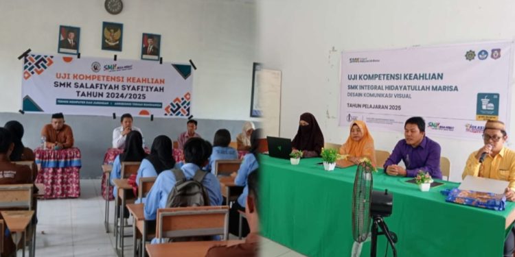 Dekan FIKOM Universitas Pohuwato Jadi Tim Penilai UKK di SMK Hidayatulah