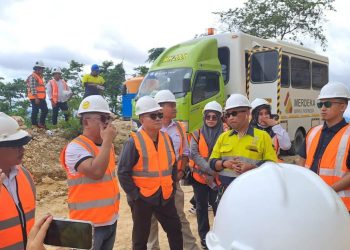 Progres Konstruksi Pani Gold Project Ditinjau Langsung DPRD Pohuwato