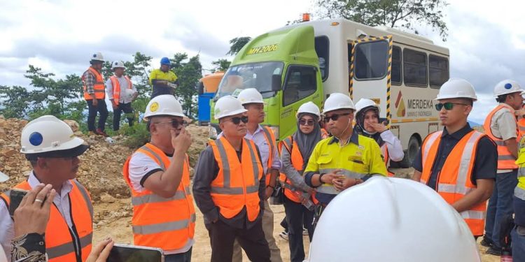 Progres Konstruksi Pani Gold Project Ditinjau Langsung DPRD Pohuwato