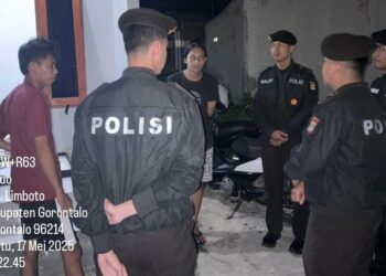 Antisipasi Aksi Premanisme, Polda Gorontalo Gelar Patroli