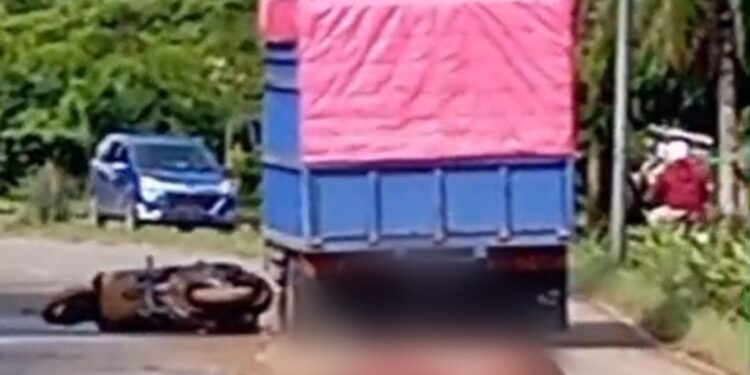 Kecelakaan Maut di Boalemo, Pengendara Motor Tewas Dilindas Truk