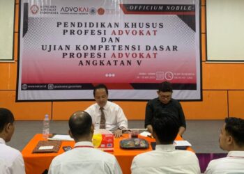 Kongres Advokat Indonesia Gelar PKPA di Gorontalo:  Diakhiri dengan Ujian