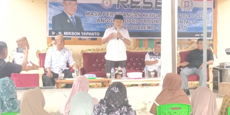 Reses Masa Persidangan Ketiga, Mikson Tekankan Program Harus Bernilai Ekonomi