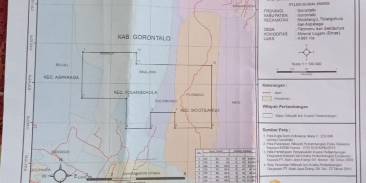 Tujuh Tahun Izin, PT Lion Global Energi Didesak Angkat Kaki dari Gorontalo