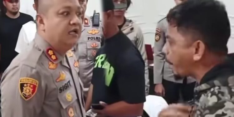 Viral! Adu Mulut Kapolres Boalemo dengan Pelaku Tambang Ilegal