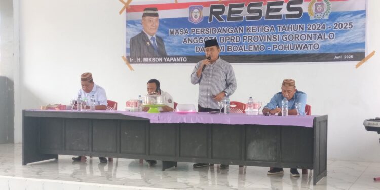 Serap Aspirasi Warga Lemito: Mikson Dorong Pemberdayaan UMKM dan Penanganan Banjir