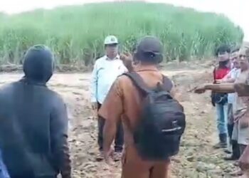 Bos PT PG Tolangohula Cekcok dengan Aparat Desa Tamaila Utara