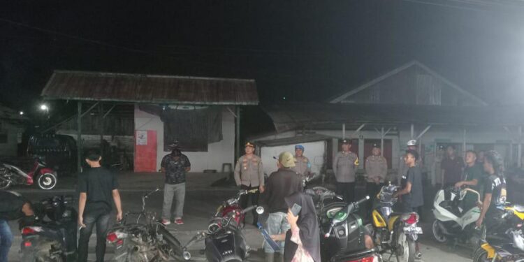 Polsek Wonosari Tindak Puluhan Kendaraan Berknalpot Brong