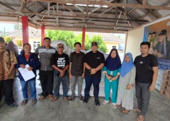 Pastikan Tepat Sasaran, Mikson Yapanto Gandeng Gekraf  Pohuwato Salurkan Bantuan UMKM