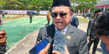 Amanah Bersejarah, Ketua DPRD Pohuwato Bacakan Teks Proklamasi di HUT RI Ke-80