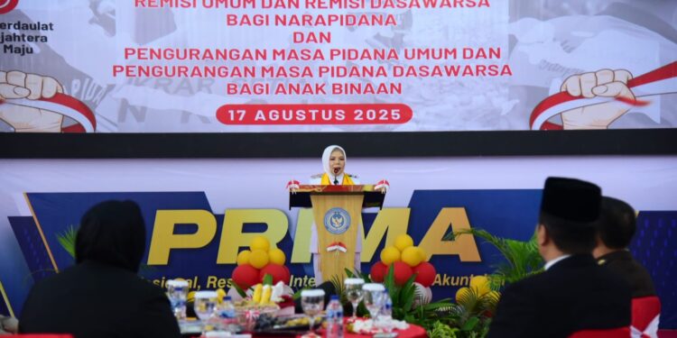 HUT RI Ke 80: 714 Narapidana Lapas Kota Gorontalo Terima Remisi