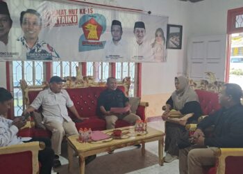 KPU Pohuwato Jalin Silaturahmi dengan DPC Gerindra, Perkuat Komunikasi Politik