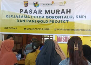 PGP Gelar Pasar Murah, Ringankan Beban Ekonomi Pohuwato