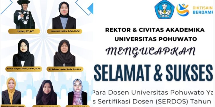 Universitas Pohuwato Terus Berbenah, Targetkan Seluruh Dosen Tersertifikasi