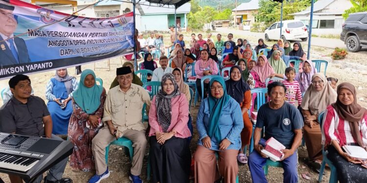 Reses di Desa Butungale, Mikson Yapanto Janji Perjuangkan Aspirasi Petani dan Pelaku UMKM