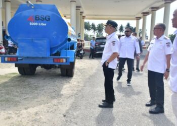Bupati Saipul Apresiasi Rehabilitasi Mobil Perumdam Moolango