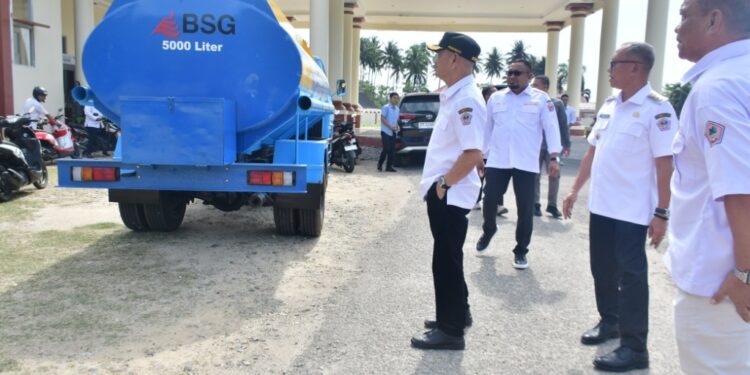 Bupati Saipul Apresiasi Rehabilitasi Mobil Perumdam Moolango