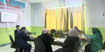 Mahasiswa PGSD Universitas Pohuwato Gelar Ujian Proposal, Dekan Tekankan Pentingnya Penelitian Berkualitas