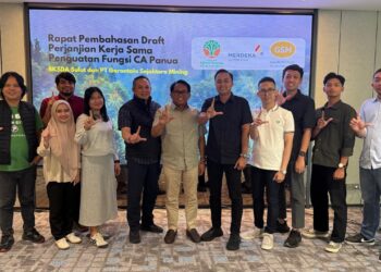 Kolaborasi Merdeka Gold Resources dan BKSDA Perkuat Konservasi Cagar Alam Panua