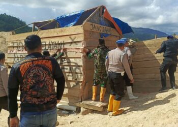 Hari Ke Empat, Aparat Gabungan Kembali Melakukan Penertiban PETI di Wilayah Dengilo