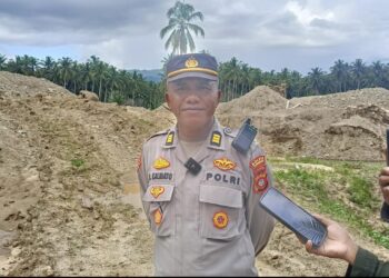 Dua Alat Berat Diamankan Tim Gabungan Saat Penertiban PETI di Dengilo